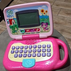 LeapFrog Pink Interactive Learning Laptop for KidsCustome Programable